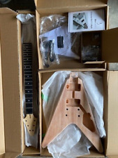 Kits de guitarra elétrica faça você mesmo para guitarra elétrica, corpo okoume (item caixa aberta), usado comprar usado  Enviando para Brazil