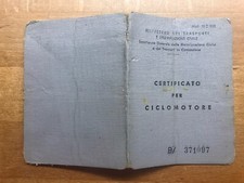 Ciclomotore garelli certificat usato  Jesi