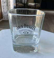 Usado, Vintage Clear Jack Daniel’s No. Copo de uísque duplo da moda antiga 7 marcas 3,5” comprar usado  Enviando para Brazil