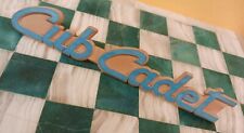 Emblema Cub Cadet Vintage Plástico 9" Cortador Trator Peça Acessório, usado comprar usado  Enviando para Brazil