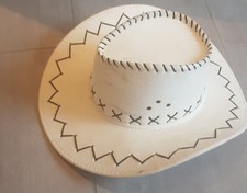 Hut unisex weiß gebraucht kaufen  Hechingen