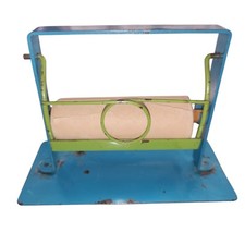 Suporte de papel antigo contraponto metal recibo de mesa nota rolagem verde turquesa comprar usado  Enviando para Brazil