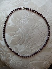 Vintage garnet necklace for sale  LANARK