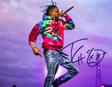 Travis scott signed for sale  New York