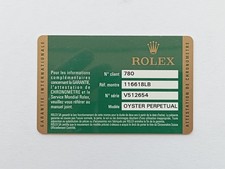 Rolex guarantee warranty usato  Corropoli