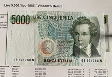 5000 lire bellini usato  Modena