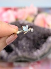 Bague blanc ornée d'occasion  Les Mureaux