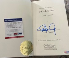 Autógrafo assinado por Paul Stanley autografado A Life Exposed Book Kiss PSA/DNA comprar usado  Enviando para Brazil