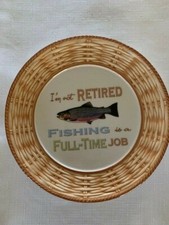 Ceramic fishing motif d'occasion  Expédié en Belgium