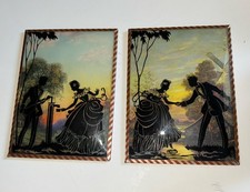 Set 4antique silhouette d'occasion  Expédié en Belgium