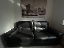 Harvey black leather for sale  MAIDSTONE