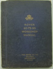 Rover original workshop for sale  BATLEY