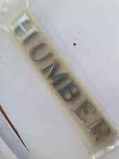 Humber letter set for sale  LONDON