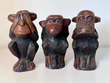 Vintage wooden carved for sale  STROUD