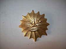 Broche soleil vintage d'occasion  Hérouville-Saint-Clair