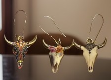 Brinco pendurado de vaca Steer design tau, boho floral, country chic escolha o conjunto correspondente comprar usado  Enviando para Brazil