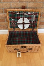 Vintage hamper wicker for sale  SWANSEA