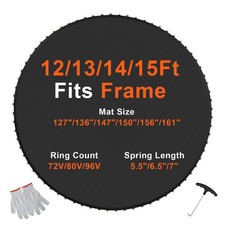 Black replacement trampoline for sale  Perth Amboy