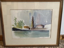 Quadro acquarello don usato  Bergamo