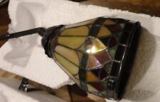Quoizel Inc Luminária E66651 Gl Mini Cone Pingente Tiffany Teto uma luz, usado comprar usado  Enviando para Brazil