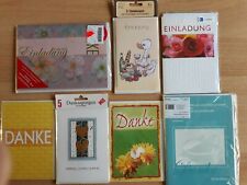 Karten einladungen danksagunge gebraucht kaufen  Oberaula