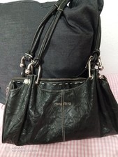 Miu miu ledertasche gebraucht kaufen  Senden