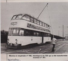 1980 trolleybus blackpool d'occasion  France