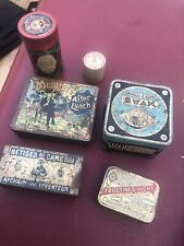 Antique lithographed boxes d'occasion  Expédié en Belgium