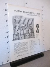 Mattel sheet 1962 for sale  Wentzville