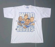 Camiseta Vintage 1995 Indianapolis Colts Wild Horses Team Oficial NFL Tamanho GG, usado comprar usado  Enviando para Brazil