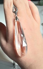 Collana grande pendente usato  Roma
