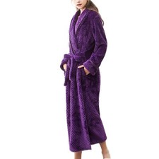 Women fleece robe d'occasion  Expédié en Belgium