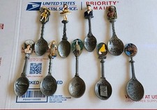 Pewter spoons collectible for sale  Lusby