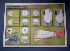 Um1960 fahrschule lehrtafel gebraucht kaufen  Marburg