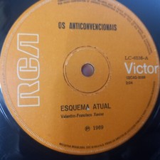 7" OS ANTICONVENCIONAIS "ESQUEMA ATUAL" 69' FUNK JAZZ BOSSA BRAZIL VG *rare* comprar usado  Brasil 