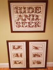 art 3 pieces matted framed for sale  Pawling