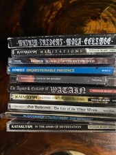 Usado, Heavy Metal X - 10 CD Lot, VG Condition - Atheist, Watain, Kataklysm, Bloodbath comprar usado  Enviando para Brazil