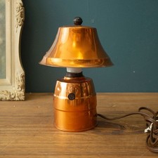 Usado, Antigo abajur de mesa pequeno de cobre West Bend Leviton 8" alto clipe sombra comprar usado Usado, Antigo abajur de mesa pequeno de cobre West Bend Leviton 8" alto clipe sombra comprar usado  Enviando para Brazil