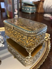 Jewelry box gold for sale  Lampe