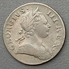 1771 half penny for sale  HUNTINGDON