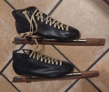 Schwarze langlauf schlittschuh gebraucht kaufen  Damme