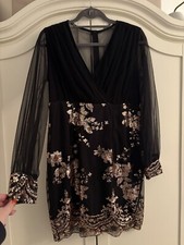 Sequin mesh overlay for sale  NOTTINGHAM