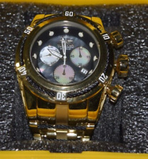 Invicta-Reserve-Bolt-Zeus-Watch-28153-Aço Inoxidável-Ouro-Cronógrafo-Caixa Rígida comprar usado  Enviando para Brazil