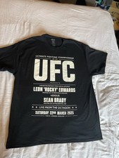 Ufc authentic shirt for sale  LIVERPOOL