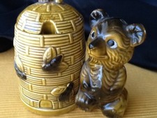Vintage bär honigtopf gebraucht kaufen  Dorshm., Guldental, Windeshm.