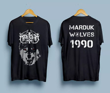 Camiseta Marduk Swedish Black Metal Band Wolves tamanho completo P-5XL SE741 comprar usado  Enviando para Brazil