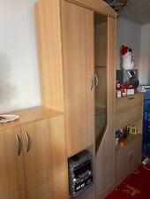 Kleine anbauwand eiche gebraucht kaufen  Hergisdorf