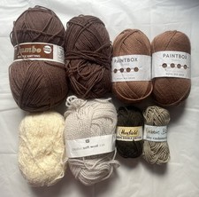 Brown yarn bundle for sale  DINGWALL