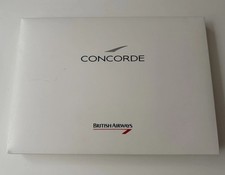 Genuine concorde menu for sale  FAREHAM