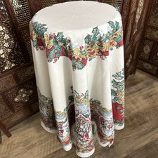 Printed tablecloth cotton for sale  Ashtabula